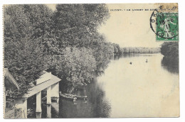 CPA Circulée En 1911 - OLIVET - Le Loiret En Amont Du Pont - - Altri & Non Classificati