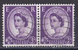 Grande Bretagne - 1952 - 1971 -  Elisabeth II -  Y&T N °  267  Paire  Oblitérée - Used Stamps