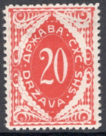Yugoslavia 1919 Numeral Stamps In Mounted Mint. - Portomarken