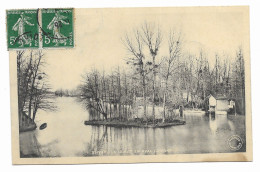 CPA écrite En 1909 - OLIVET - Le Loiret En Aval Du Pont - Galeries Orléanaises - - Altri & Non Classificati