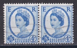 Grande Bretagne - 1952 - 1971 -  Elisabeth II -  Y&T N °  268  Paire  Oblitérée - Oblitérés