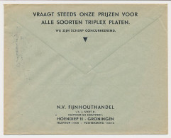 Firma Envelop Groningen 1938 - Fijnhouthandel - Zonder Classificatie