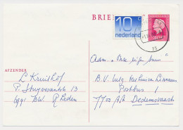 Briefkaart G. 356 / Bijfrankering Arnhem - Dedemsvaart 1980 - Postwaardestukken