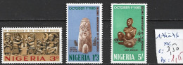 NIGERIA 174 à 76 ** Côte 3.50 € - Nigeria (1961-...)