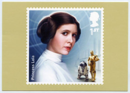 ROYAL MAIL : STAR WARS, 2015 : SET OF 6  (10 X 15cms Approx.) - PHQ-Cards