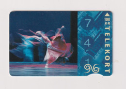 DENMARK  - Dancer  Magnetic Phonecard - Denemarken