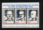 POLAND SOLIDARNOSC KPN 1988 DELEGATES 1940-45 MS (SOLID0210MS/0452) - Viñetas Solidarnosc