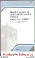 TELECOM  - ATTUALITA' IN TEMA DI: CARDIOPATIA........ -  PUB -  USATA - LIRE 5000 - GOLDEN 942 - Öff. Sonderausgaben