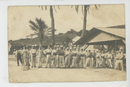 AFRIQUE - TUNISIE - TUNIS (environs) - Belle Carte Photo Militaires Français écrite à SAINT CYPRIEN En 1904 - Tunisia