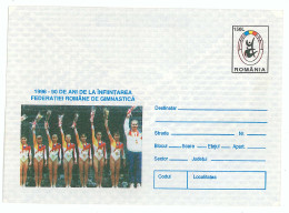 IP 96 A - 161 Gymnastics Team Of ROMANIA - Stationery - Unused - 1996 - Gimnasia