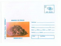 IP 96 A - 76 MINERALOGY, Mineral Uranium - Stationery - Unused - 1996 - Minerals