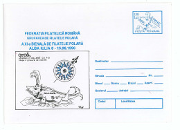 IP 96 A - 62 Polar Animals, Orca And Vane - Stationery - Unused - 1996 - Arctic Tierwelt