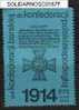 POLAND SOLIDARNOSC KPN 1989 - 1914 LEGIONS BLUE PROOF (SOLID0167F/0464C) - Viñetas Solidarnosc