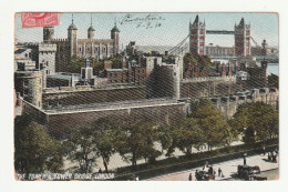Royaume Uni . Londres . The Tower And Tower Bridge . 1910 - Tower Of London