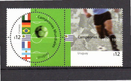 Argentina 2002 Set Football/Soccer Stamps (Michel 2715/16) Nice MNH - Neufs