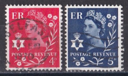 Grande Bretagne - 1952 - 1971 -  Elisabeth II -  Y&T N °  529   535  Oblitérés - Oblitérés