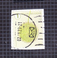 2021 Nr 5028 Gestempeld Op Fragment,zegel Uit Reeks Boomvruchten. - Used Stamps