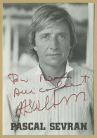 Pascal Sevran (1945-2008) - Animateur Français - Jolie Photo Dédicacée - 1988 - Televisione E Internet