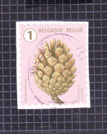 2021 Nr 5023 Gestempeld Op Fragment,zegel Uit Reeks Boomvruchten. - Used Stamps