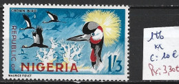 NIGERIA 186 ** Côte 10 € - Grues Et Gruiformes
