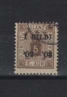 Island Michel Cat.No. Service Used  12 (2) - Dienstzegels