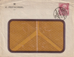 Autriche Entier Postal Privé Aussig 1914 - Omslagen