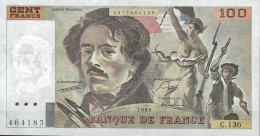 Billet FRANCE  100 Francs  1990  Neuf  C. 136   3377464185 EUGENE  DELACROIX   464185 - 100 F 1978-1995 ''Delacroix''