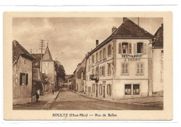 68 - Soultz Rue Du Ballon Restaurant  J. Herisse - Soultz