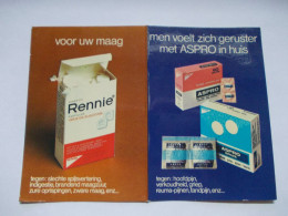 Kleine Kalender 1975 - Rennie Voor De Maag / Aspro - Kleinformat : 1971-80