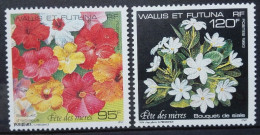 Wallis And Futuna 1993, Buquet And Flowers, MNH Stamps Set - Ongebruikt