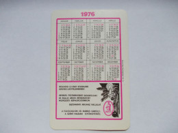 Kleine Kalender 1976 - BAV - Kleinformat : 1971-80