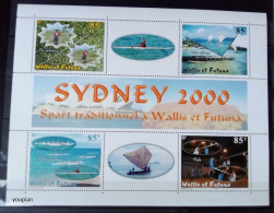 Wallis And Futuna 2000, Traditional Sport On Wallis And Futuna, MNH S/S - Neufs