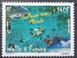 Wallis And Futuna 2002, Greeting Stamp, MNH Single Stamp - Ungebraucht