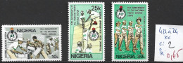 NIGERIA 422 à 24 ** Côte 2 € - Nigeria (1961-...)