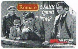 TELECOM  - ROMA E' - I SOLITI IGNOTI 1958  -  PUB -  USATA - LIRE 10000 - GOLDEN - Öff. Sonderausgaben