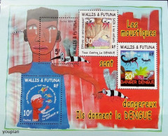 Wallis And Futuna 2004, Fight Against Dengue Fever, MNH S/S - Nuevos