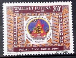 Wallis And Futuna 2004, Pacific Art Festival In Koror, MNH Single Stamp - Neufs