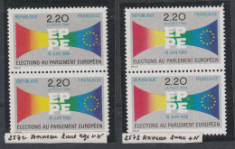YT N° 2572b - Anneau De Lune - Neuf ** - MNH - Cote 80,00 € (2 X 40€) - Unused Stamps