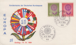 Enveloppe  FDC  1er  Jour   ALLEMAGNE   EUROPA    1964 - 1964