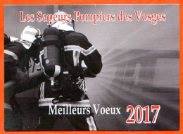 Mini Calendrier 2017 Sapeurs Pompiers Vosges - Petit Format : 2001-...