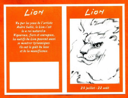 Mini Calendrier 2005 Signe Zodiaque LION   Neuf - Petit Format : 2001-...