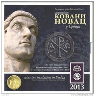 Serbia 2013. Mint Coin Set 17 CENTURIES OF THE EDICT OF MILAN 313-2013. - Serbia