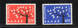 1962 Griekenland Mi N°796/797 : ** - MNH - NEUF - POSTFRISCH - POSTFRIS - 1962