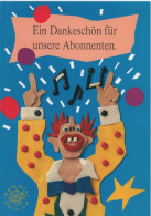 Germany Deutschland 1993 Für Uns Kinder, Zirkus Cirque Circus Clown Music Musik, Canceled In Berlin - 1991-2000