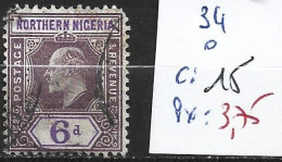 NIGERIA DU NORD 34 Oblitéré Côte 15 € - Nigeria (...-1960)