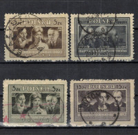 CHCT69 - Famous People, Arts, 1946, Used Stamps, Poland - Gebraucht