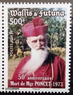 Wallis And Futuna 2023, 50th Death Anniversary Of Mgr Poncent, MNH Single Stamp - Unused Stamps