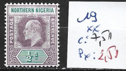 NIGERIA DU NORD 19 ** Côte 7.50 € - Nigeria (...-1960)