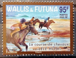 Wallis And Futuna 2023, Horse Race, MNH Single Stamp - Nuevos