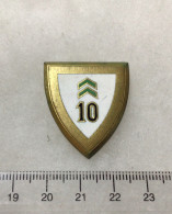 FRANCE AVIATION ARMEE DE L’AIR- Insigne 10° Escadre De Chasse Creil DP 775 - Airforce